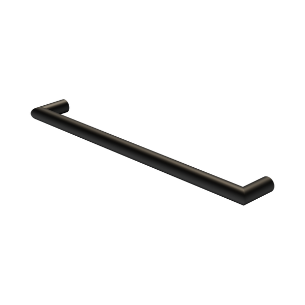 Nero Mecca 240V Single Heated Towel Rail Matte Black