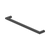 Nero Mecca 12V Single Heated Towel Rail Graphite