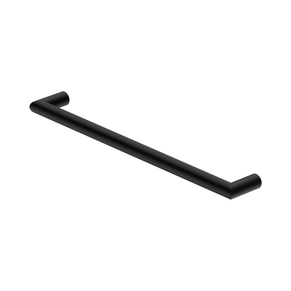 Nero Mecca 12V Single Heated Towel Rail Matte Black