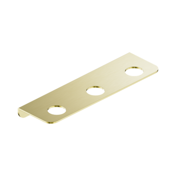 Nero Mecca Triple Soap Bottle Holder Brushed Gold
