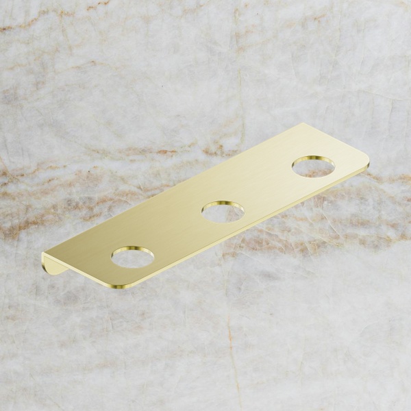 Nero Mecca Triple Soap Bottle Holder Brushed Gold