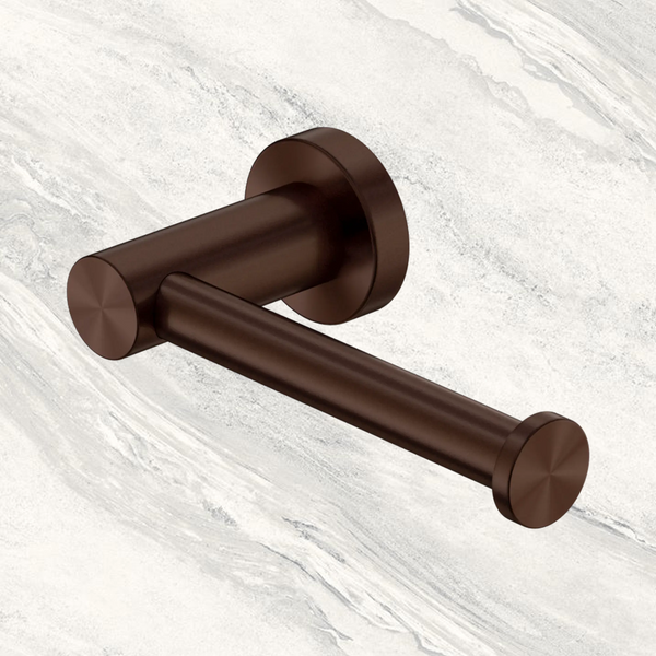 Nero Mecca Toilet Roll Holder Rome Bronze