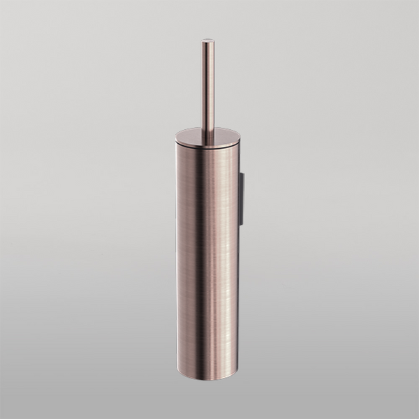 Nero Mecca Toilet Brush Holder Brushed Bronze