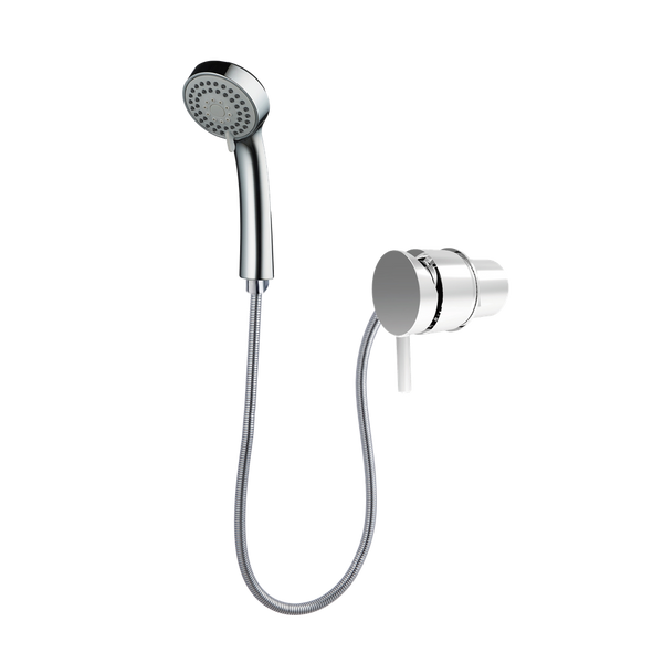 Nero Caravan External Shower Chrome