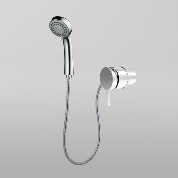 Nero Caravan External Shower Chrome