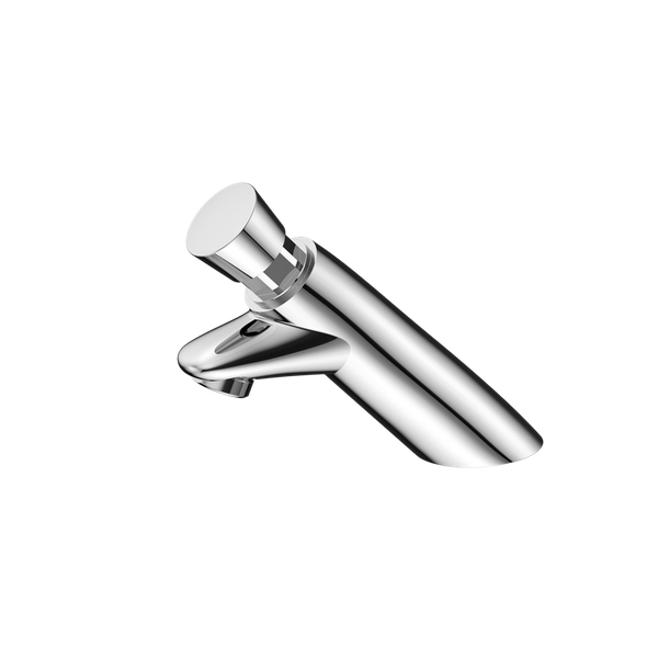 Nero SS316 Lead Free Timeflow Push Button Pillar Tap Chrome