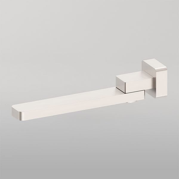 Nero Celia Swivel Bath Spout Only Brushed Nickel