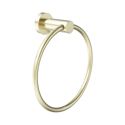 Nero Dolce II Hand Towel Ring Brushed Gold
