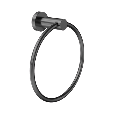 Nero Dolce II Hand Towel Ring Gunmetal