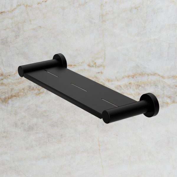 Nero Dolce II Metal Shower Shelf Matte Black