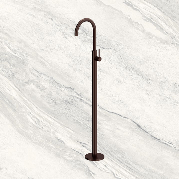 Nero Mecca Freestanding Bath Mixer Rome Bronze