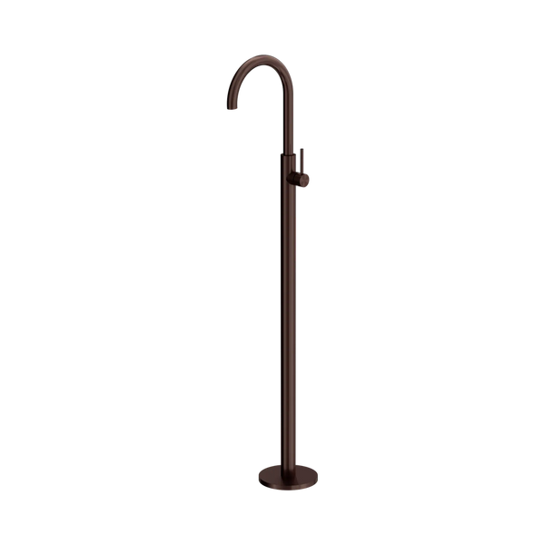 Nero Mecca Freestanding Bath Mixer Rome Bronze