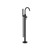 Nero Mecca Round Freestanding Mixer With Hand Shower Matte Black