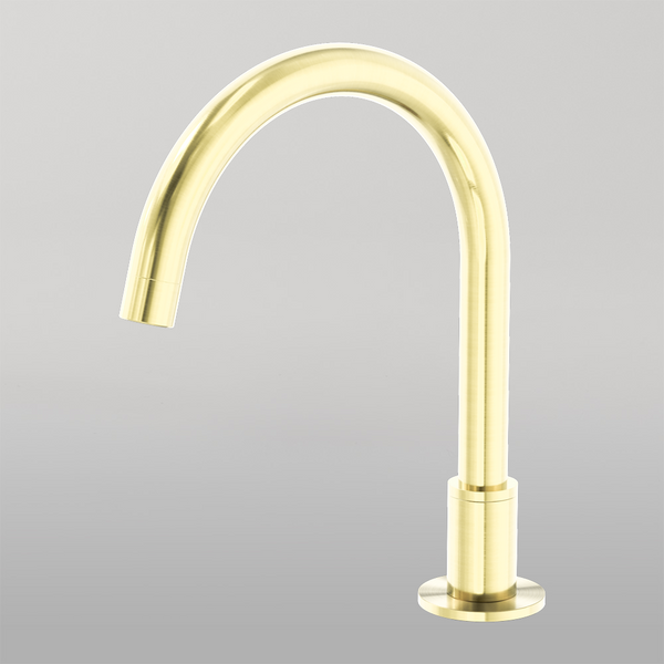 Nero Kara Hob Mount Bath Spout Only G1/2 Female Inlet Brushed Gold