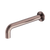 Nero Kara Wall Basin Set Spout Only 180mm Brushed Bronze