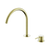 Nero Mecca Hob Bath/Kitchen Mixer Set Arc Spout Brushed Gold