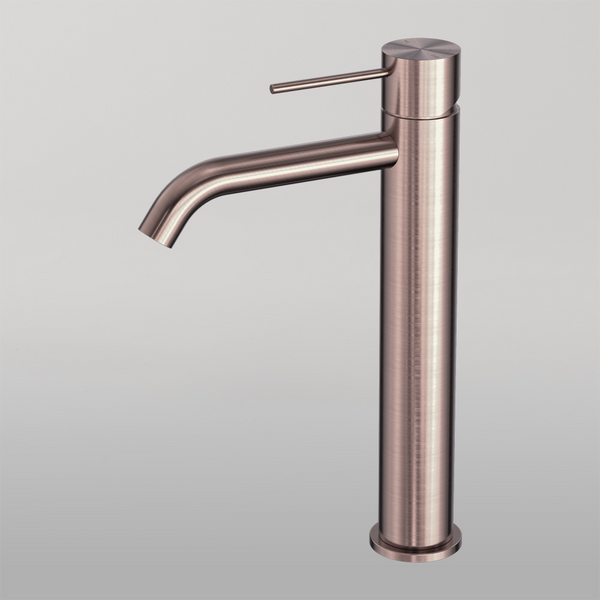 Nero Mecca Tall Basin Mixer Brushed Bronze
