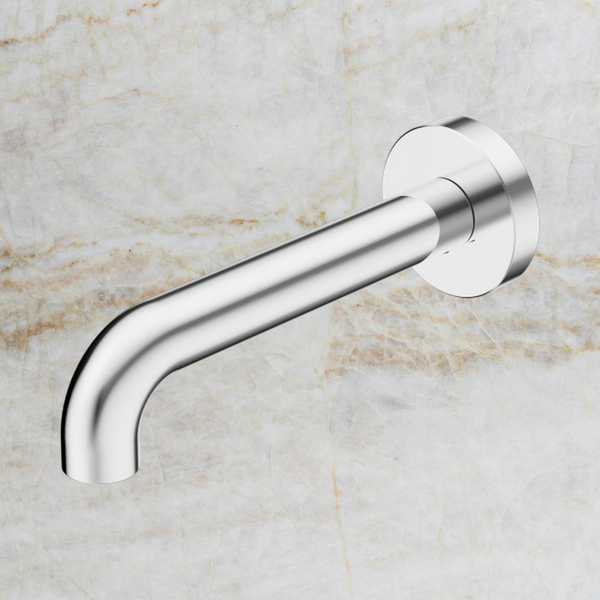 Nero Mecca Basin/Bath Spout Only 160mm II Chrome