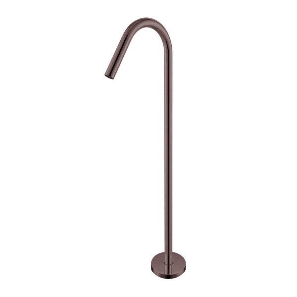 Nero Mecca Freestanding Bath Spout Only Brushed Bronze
