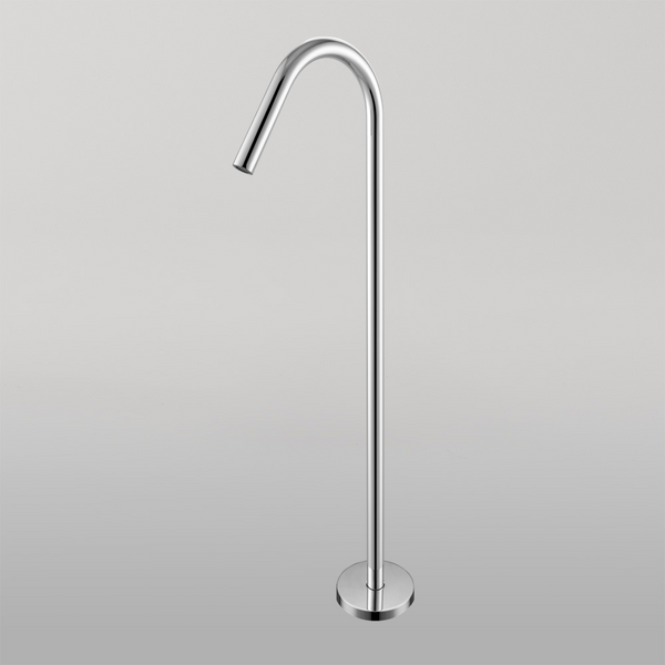 Nero Mecca Freestanding Bath Spout Only Chrome