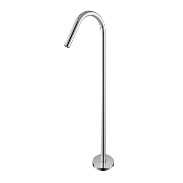 Nero Mecca Freestanding Bath Spout Only Chrome