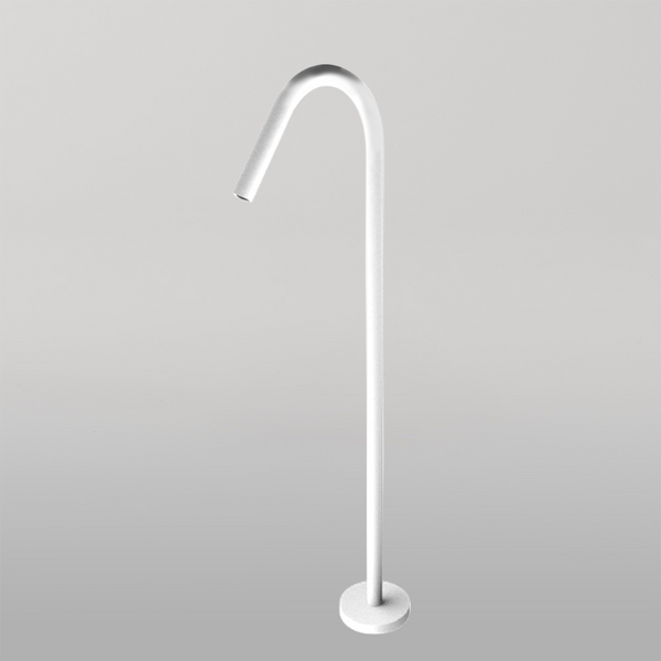 Nero Mecca Freestanding Bath Spout Only Matte White
