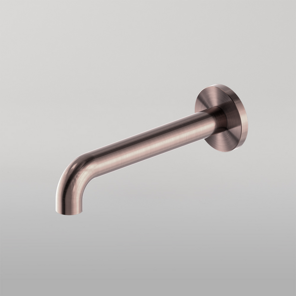 Nero Mecca Basin/Bath Spout Only 185mm Brushed Bronze