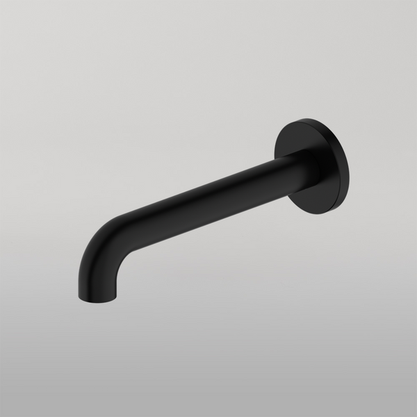 Nero Mecca Basin/Bath Spout Only 185mm Matte Black