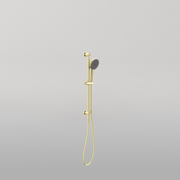 Nero Mecca Shower Rail With Air Shower II Brushed Gold