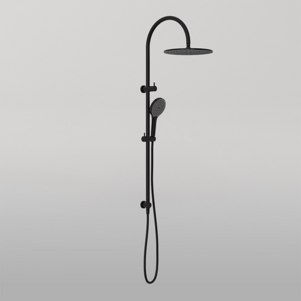 Nero Mecca Twin Shower With Air Shower II Matte Black