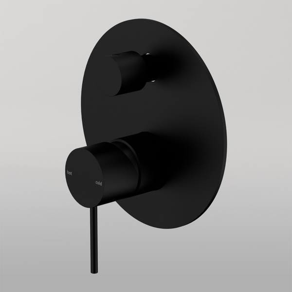 Nero Mecca Shower Mixer With Divertor Matte Black