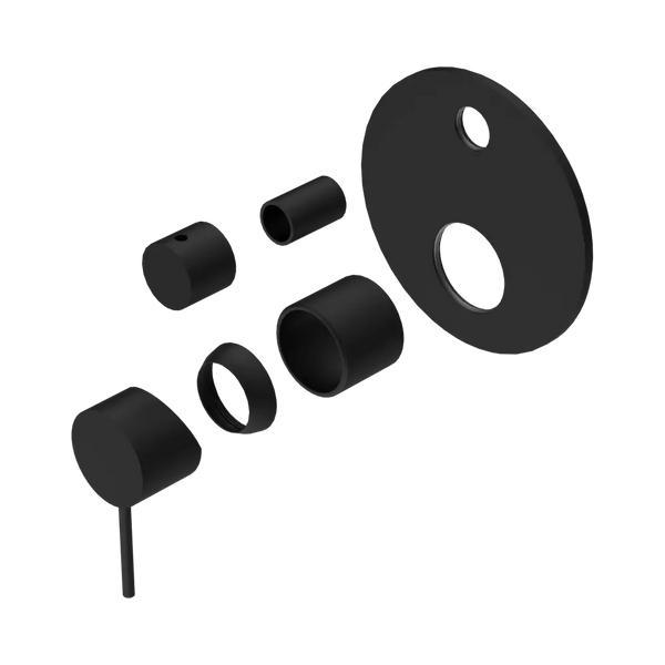 Nero Mecca Shower Mixer with Diverter (Trim Kit Only) Matte Black