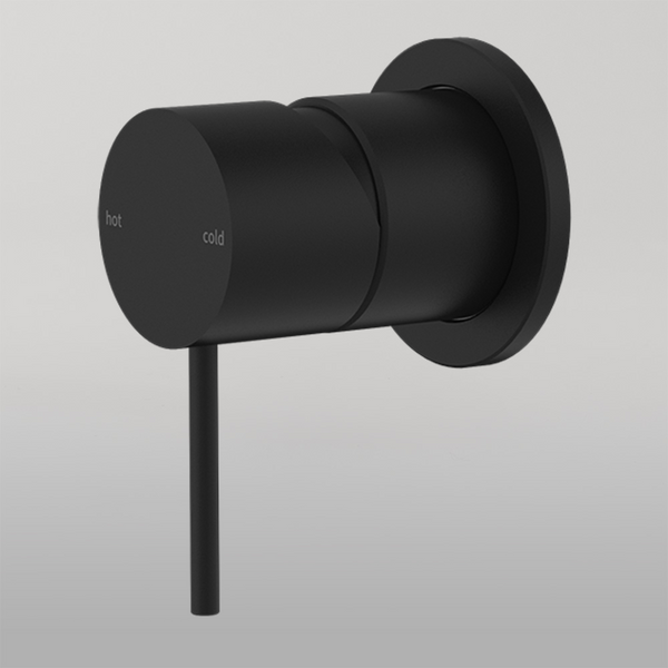 Nero Mecca Shower Mixer 60mm Plate Matte Black