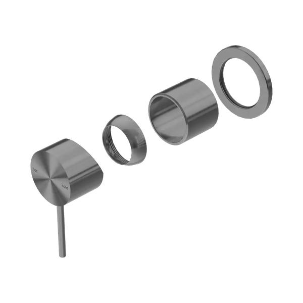 Nero Mecca Shower Mixer 60mm Plate (Trim Kit Only) Gunmetal