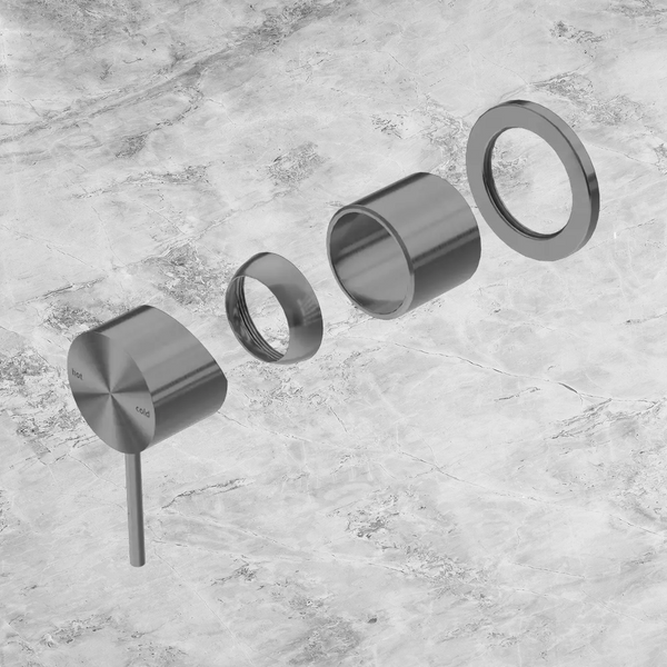 Nero Mecca Shower Mixer 60mm Plate (Trim Kit Only) Gunmetal