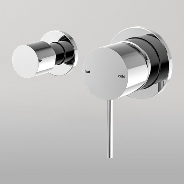 Nero Mecca Shower Mixer With Horizontal 2 Way Divertor Chrome