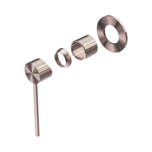 Nero Mecca Care Shower Mixer (Trim Kit Only) Brushed Bronze