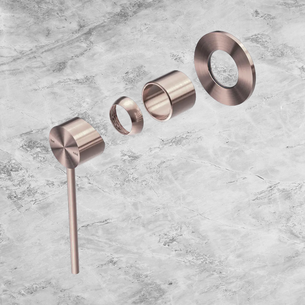 Nero Mecca Care Shower Mixer (Trim Kit Only) Brushed Bronze