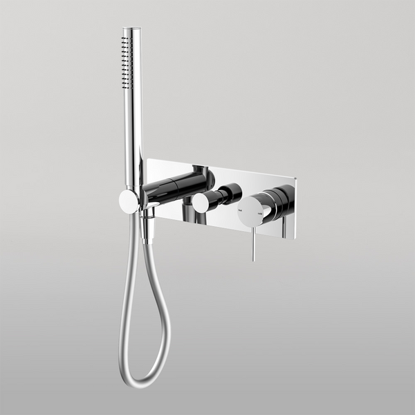 Nero Mecca Shower Mixer Divertor System Chrome