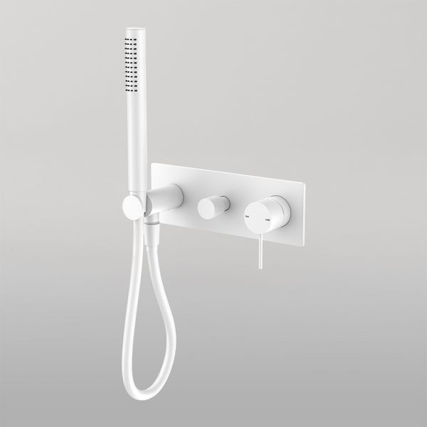Nero Mecca Shower Mixer Divertor System Matte White