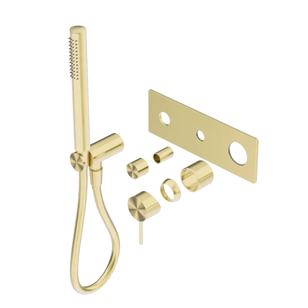 Nero Mecca Shower Mixer Diverter System (Trim Kit Only) Brushed Gold