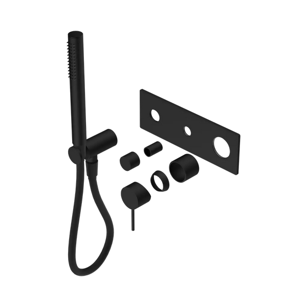 Nero Mecca Shower Mixer Diverter System (Trim Kit Only) Matte Black