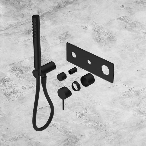 Nero Mecca Shower Mixer Diverter System (Trim Kit Only) Matte Black
