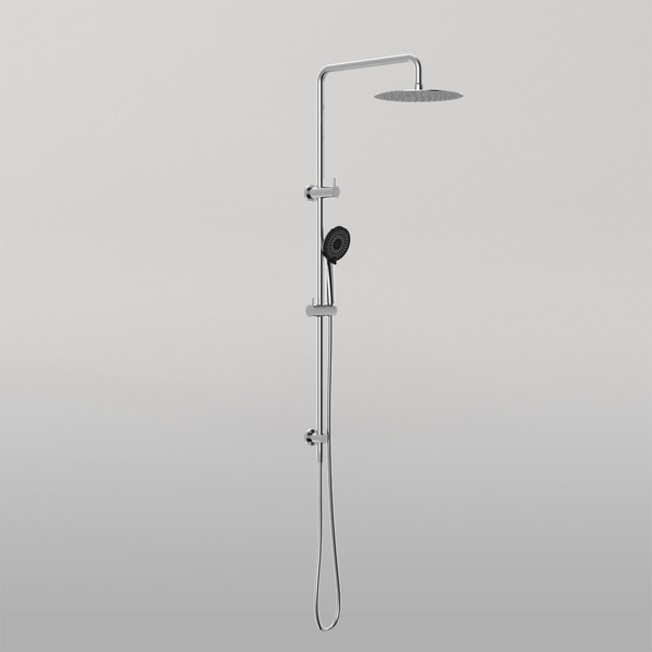 Nero Round Project Twin Shower 4 Star Rating Chrome