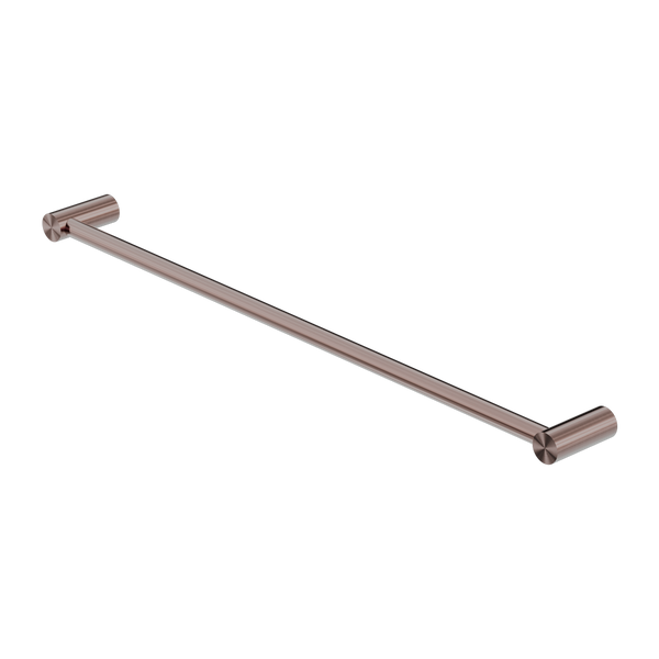 Nero New Mecca Single Towel Rail 600mm Brushed Bronze