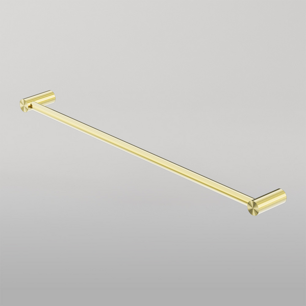 Nero New Mecca Single Towel Rail 800mm Brushed Gold