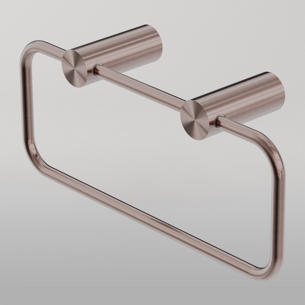 Nero New Mecca Towel Ring Brushed Bronze