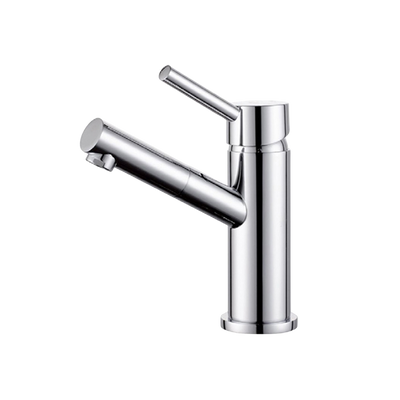 Nero Dolce Basin Mixer Angel Spout Chrome
