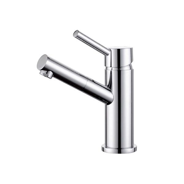 Nero Dolce Basin Mixer Angel Spout Chrome