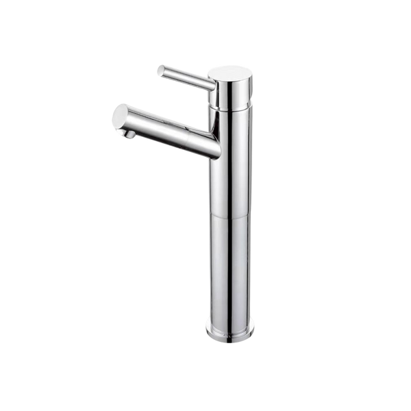 Nero Dolce Tall Basin Mixer Angle Spout Chrome